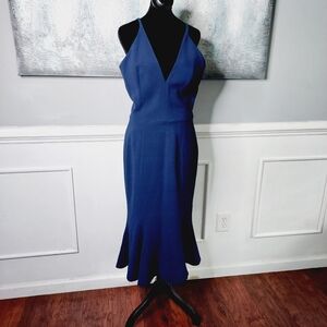 Dress the Population | Dresses | Dress The Population Darleen Vneck  Embroidered Mesh Cocktail Dress | Poshmark